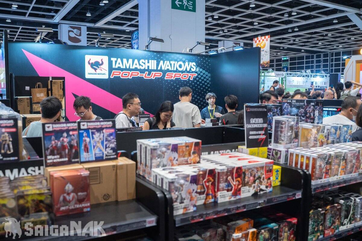 【ACGHK 2026】「TAMASHII NATIONS」ブースレポート！ドラゴンボールやワンピースのレアフィギュアを展示