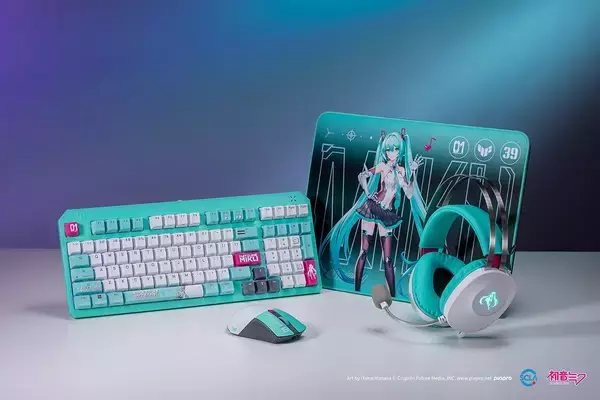 「コラボデバイス「ROG × 初音ミク」エディションが11月7日発売決定！「TUF Gaming × 初音ミク」も再販へ」の画像