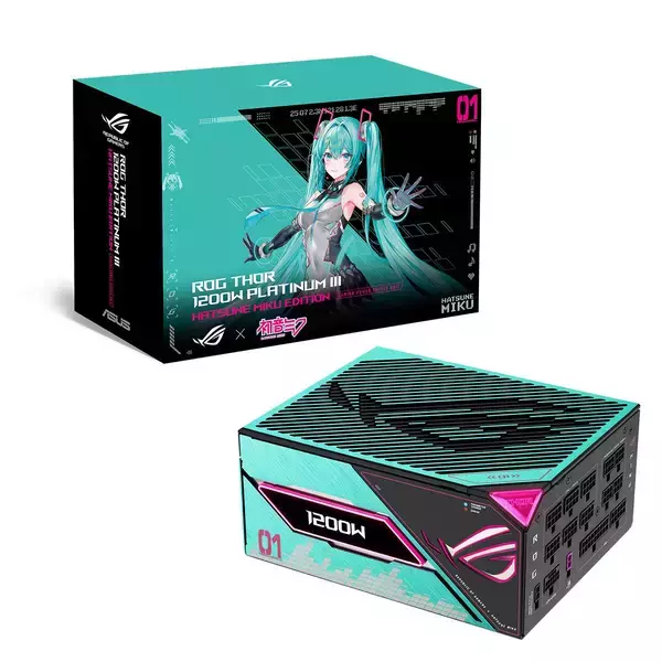 「コラボデバイス「ROG × 初音ミク」エディションが11月7日発売決定！「TUF Gaming × 初音ミク」も再販へ」の画像