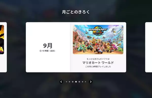 「「Nintendo Switch 2025年の振り返り」が公開中！去年遊んだソフトやプレイ時間を振り返ろう」の画像