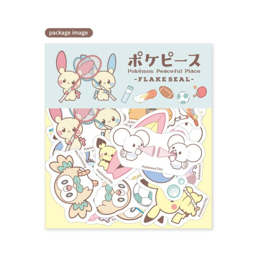 「ポケピース POP UP STORE BY FLOWERING」2026年6月から全国各地で開催！スポーツを楽しむポケモンたちのかわいらしい姿がグッズに