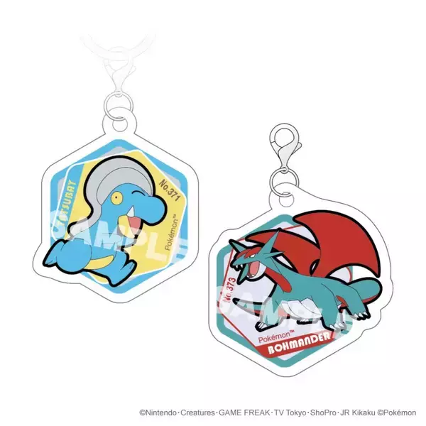 「アイアップから「ポケモン」ドラゴンタイプのグッズが登場！アクリルマーカーチャームセットなど全4商品がラインナップ！」の画像