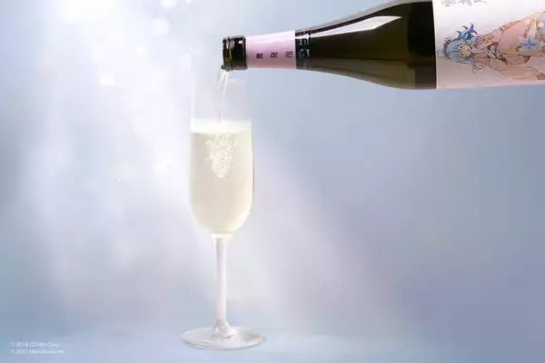 「ホロライブ所属「雪花ラミィ」と明利酒類が共同開発！完全新作モデル「微発泡 雪夜月」発売！」の画像