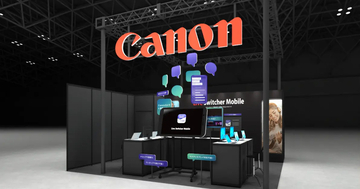 キヤノンが「東京ゲームショウ2025」に初参加！3台のiPhoneやiPadを接続して3カメ配信ができるアプリ「Live Switcher Mobile」を体験しよう！