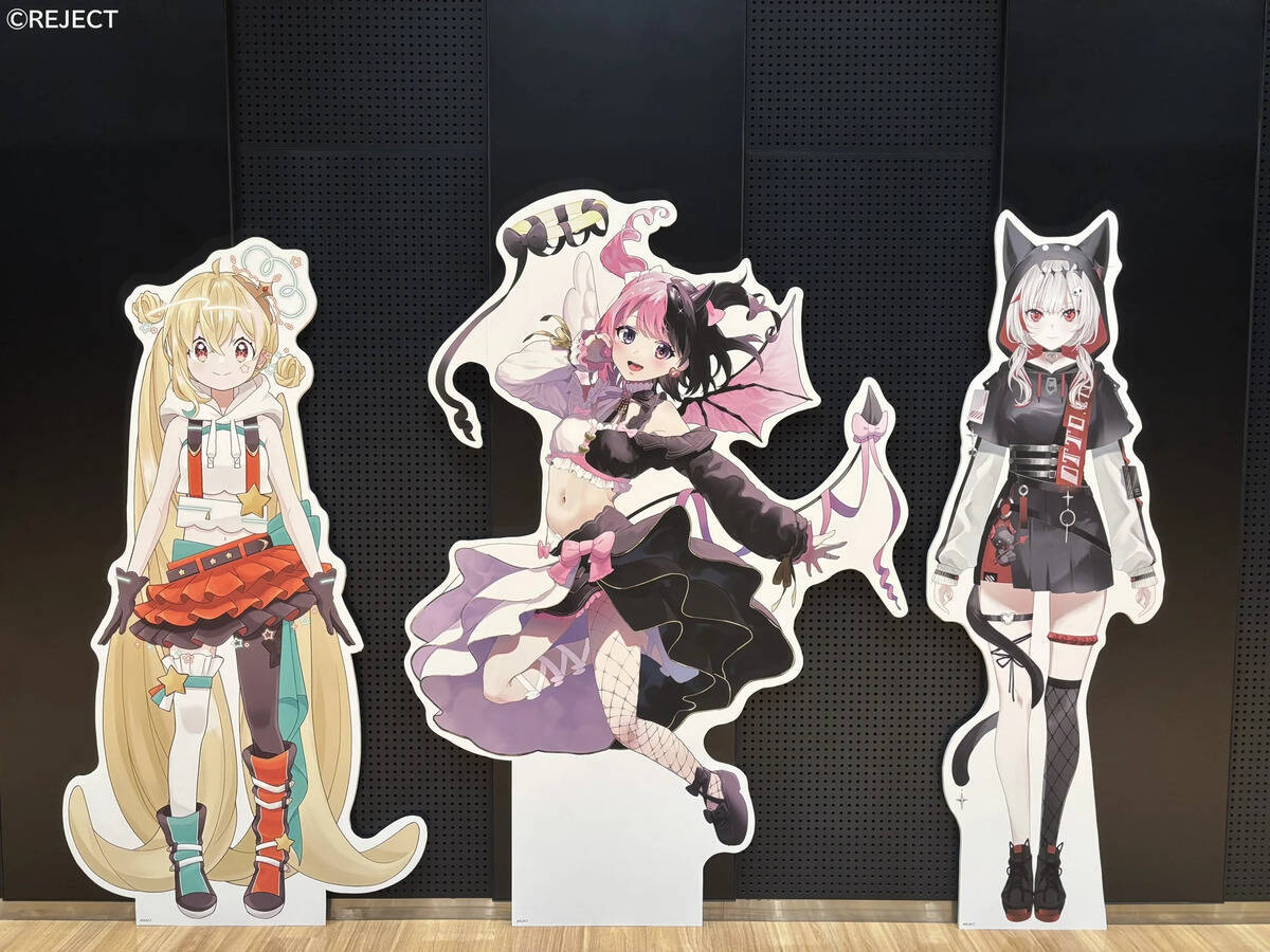 「REJECT POP UP STORE in コトブキヤ」が開催！天鬼ぷるる、とおこ、dtto.の等身大パネル及び直筆サイン入りマウスパッドを各店舗で展示