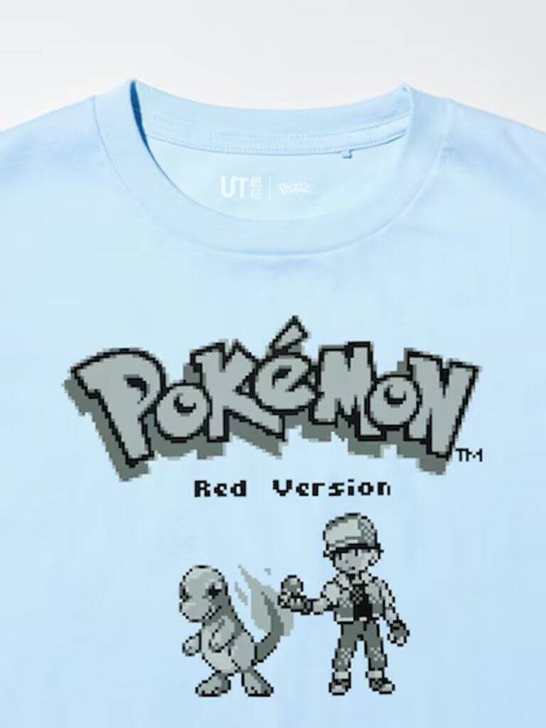 ポケモン30周年を記念したUTコレクション第2弾が登場！モノクロのゲームドットで表現されたデザイン