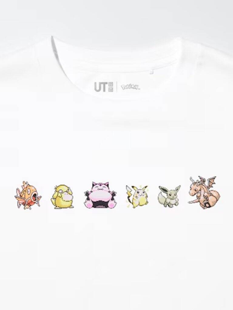ポケモン30周年を記念したUTコレクション第2弾が登場！モノクロのゲームドットで表現されたデザイン
