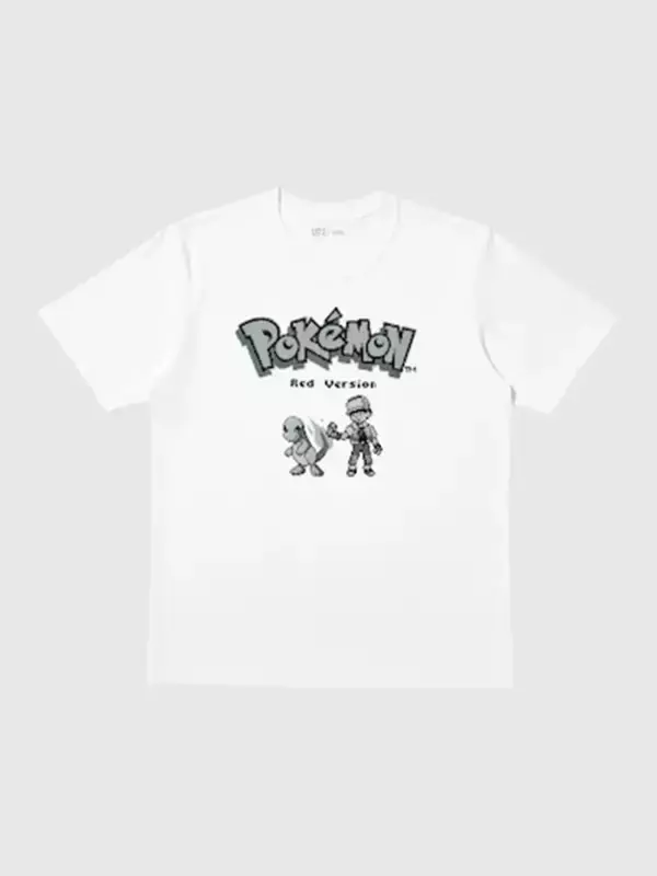 「ポケモン30周年を記念したUTコレクション第2弾が登場！モノクロのゲームドットで表現されたデザイン」の画像