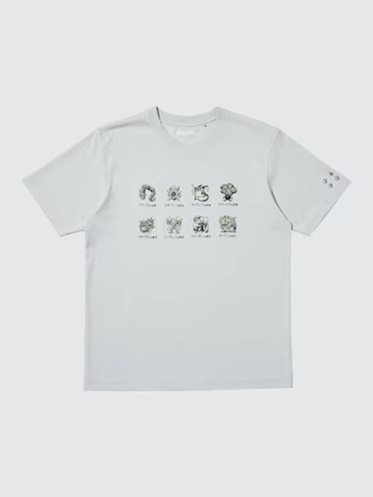 ポケモン30周年を記念したUTコレクション第2弾が登場！モノクロのゲームドットで表現されたデザイン
