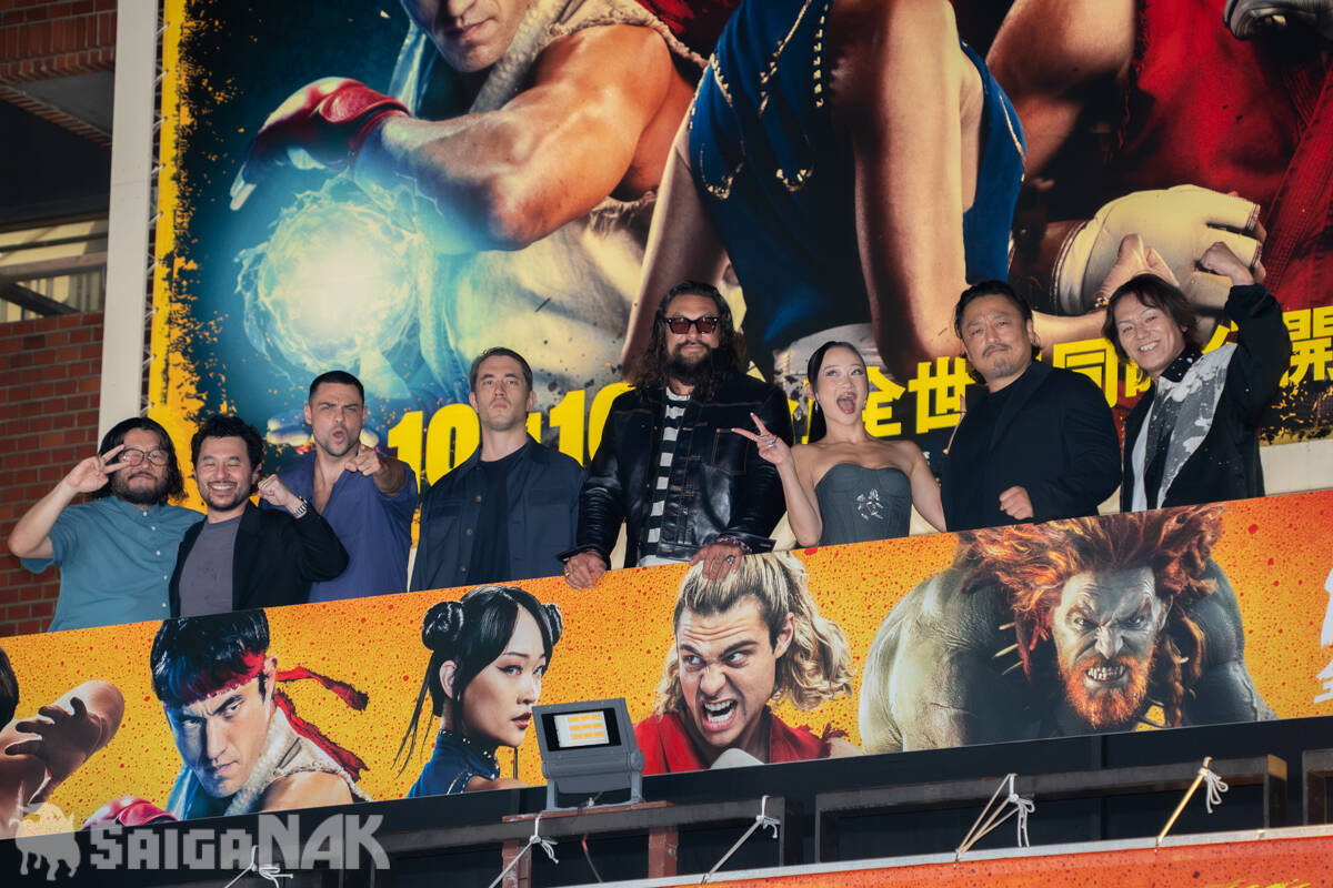 『ストリートファイター／ザ・ムービー』日本凱旋特別イベントに狩野英孝や後藤洋央紀、ジェイソン・モモアら登壇！巨大ビジョンでストII対決も