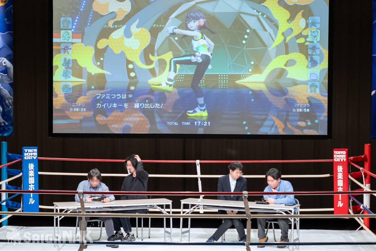 ポケモン最新作『Pokémon Champions』を先行体験！後楽園ホールで長州×武藤のポケモンバトルも実現！？