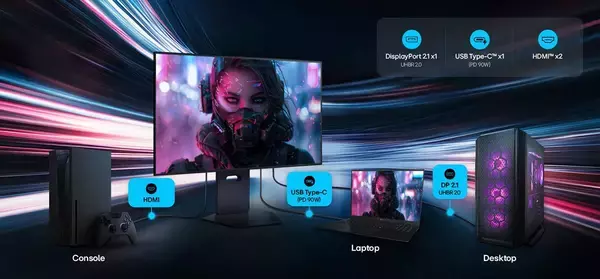 「LGの31.5インチ4KタンデムOLED採用ゲーミングモニター「32GX870B-B」が予約開始！4K/240Hz・フルHD/480Hzを切り替えできるデュアルモード搭載」の画像