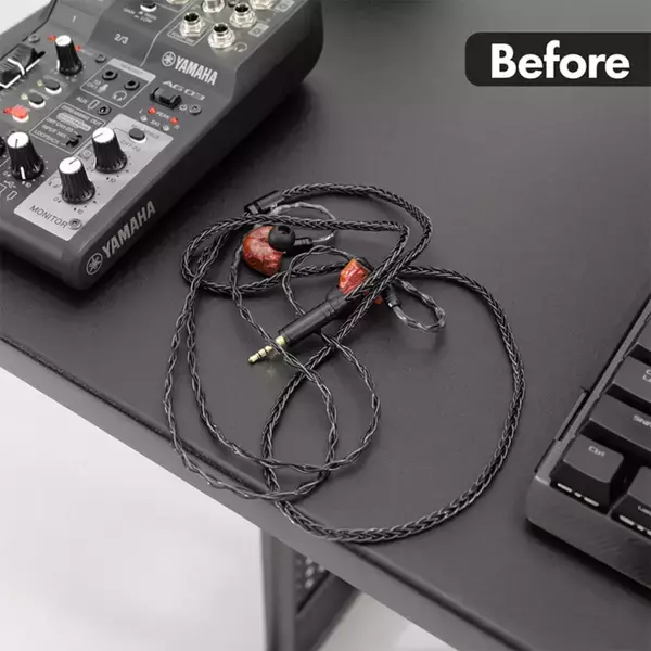 「有線イヤホンの「脱ぎっぱなし」を卒業！Bauhutteが「イヤホンスタンド BHS-ES130」を発売！」の画像