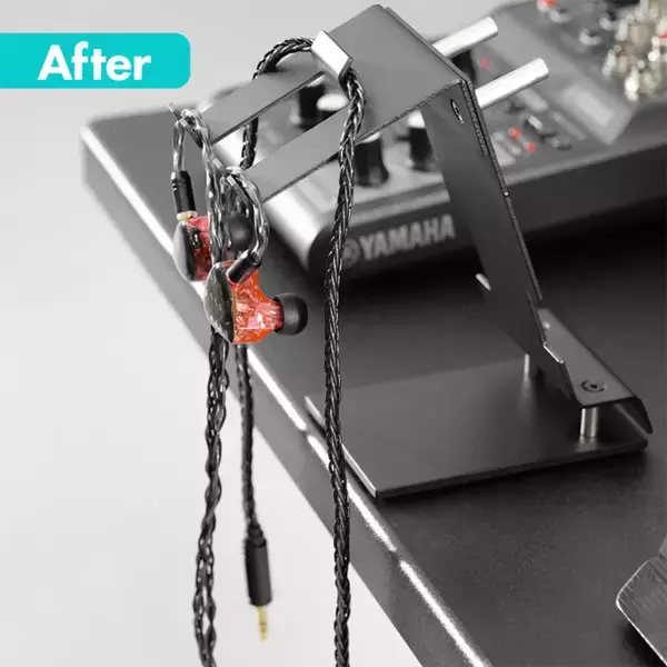 「有線イヤホンの「脱ぎっぱなし」を卒業！Bauhutteが「イヤホンスタンド BHS-ES130」を発売！」の画像