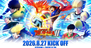 「キャプテン翼２ WORLD FIGHTERS」Switchダウンロード版が予約開始！プレオーダー特典には日本代表2026ユニフォームが付属