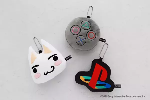 「PlayStation Official License シリーズの新商品が発売！「どこでもいっしょ」などのタオルハンカチやチャームなど」の画像