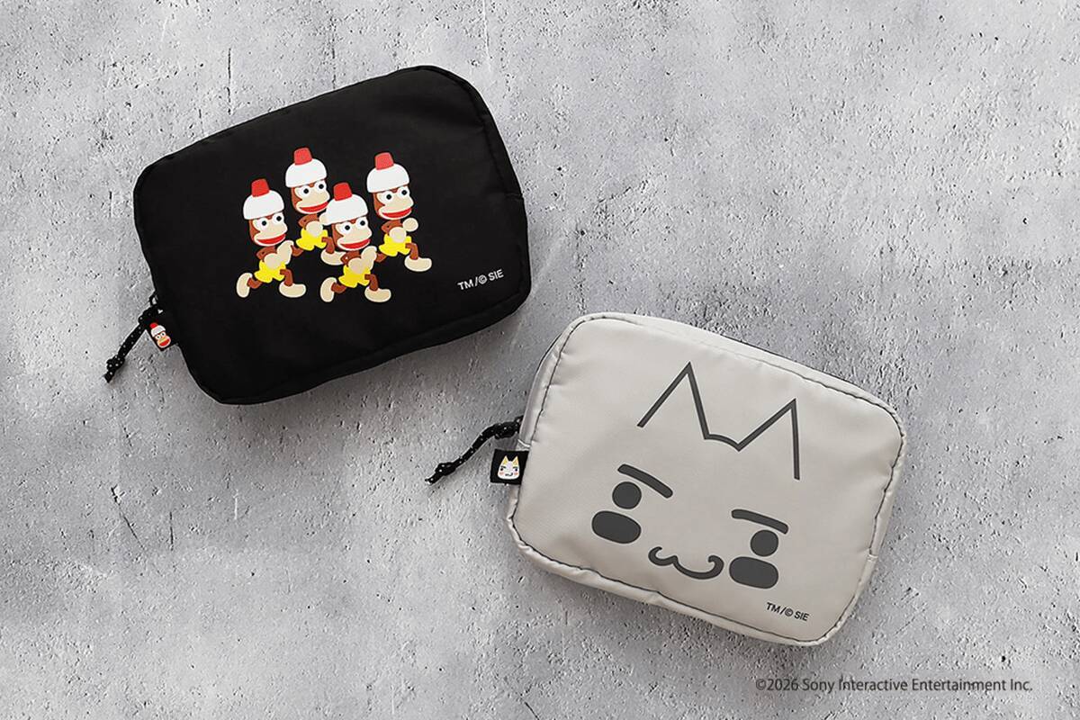 PlayStation Official License シリーズの新商品が発売！「どこでもいっしょ」などのタオルハンカチやチャームなど