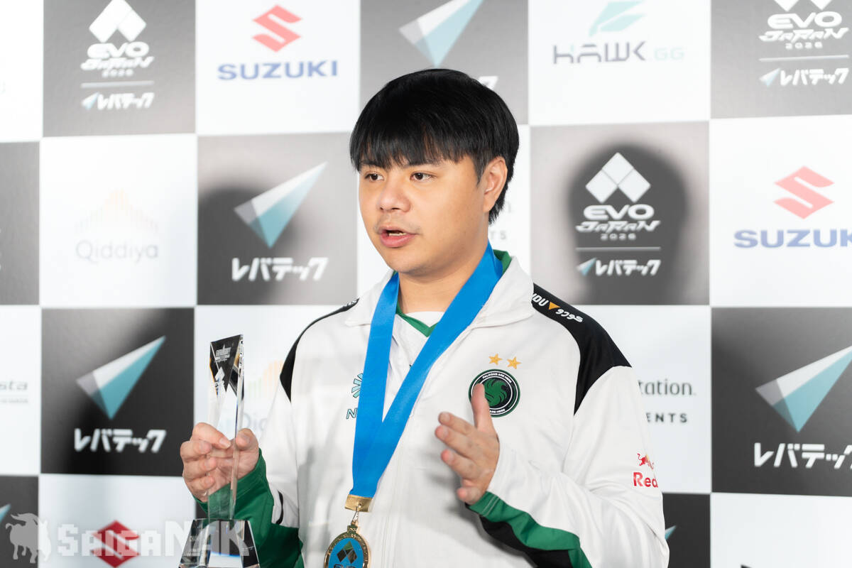 【EVO Japan 2026】餓狼伝説 CotW部門優勝のXiaohai選手にインタビュー「練習は餓狼伝説に7割」「さらに多くのプレイヤーに参入してほしい」