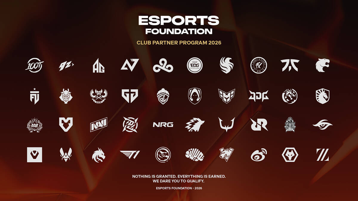 Esports Foundation クラブパートナープログラムにREJECTとZETA DIVISIONが選出！世界40クラブに最大各100万ドルの支援