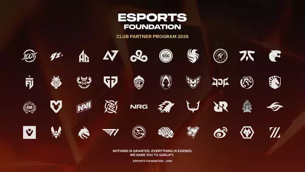 「Esports Foundation クラブパートナープログラムにREJECTとZETA DIVISIONが選出！世界40クラブに最大各100万ドルの支援」の画像