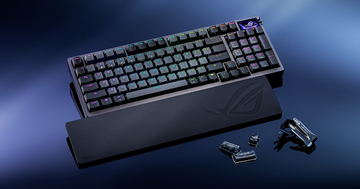OLEDディスプレイ搭載ゲーミングキーボード「ROG Azoth 96 HE Lite Gaming Keyboard」にブラックモデルが登場！7月17日発売