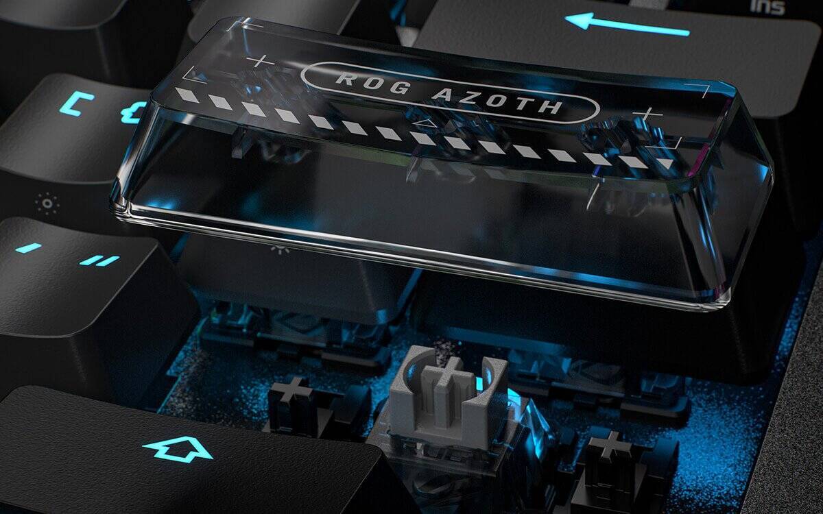 OLEDディスプレイ搭載ゲーミングキーボード「ROG Azoth 96 HE Lite Gaming Keyboard」にブラックモデルが登場！7月17日発売