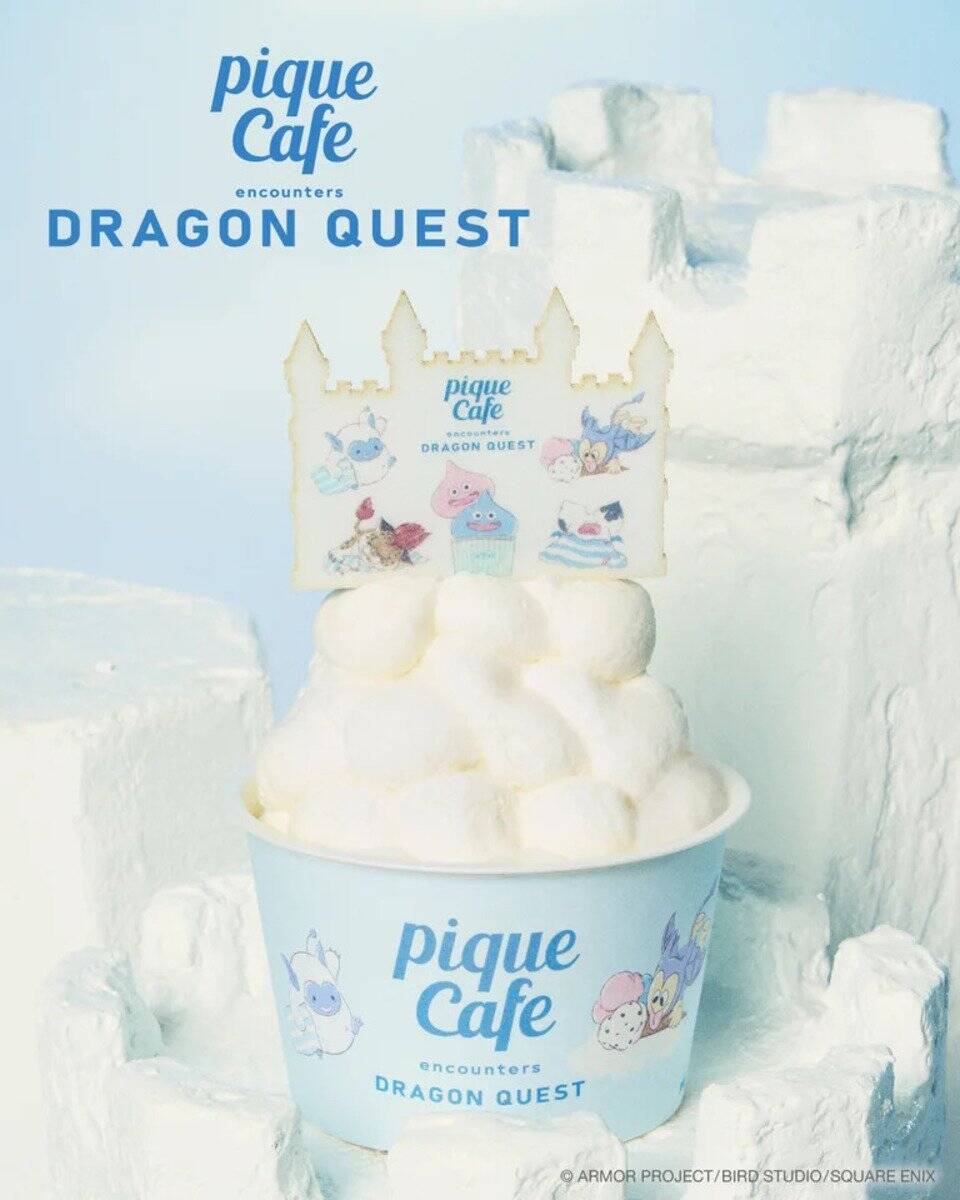 ドラクエとジェラピケカフェが初コラボ！雲をイメージしたスイーツやグッズが8月7日発売へ