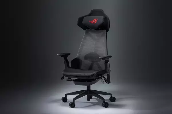 「ROGからサイボーグ風デザインのゲーミングチェアが登場！スタンダードモデル「ROG Destrier Core」と遮音パネル付きの「ROG Destrier Ergo」」の画像