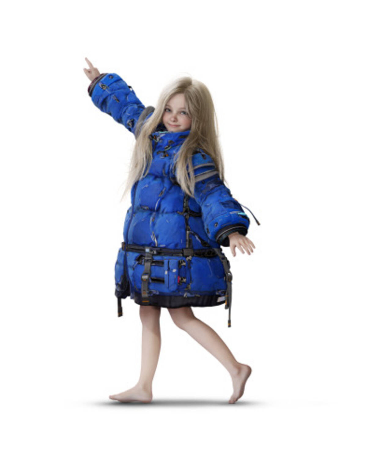 セブンイレブンがカプコンの新作「プラグマタ」とコラボ！抽選で「ディアナ」の等身大アクリルパネルが当たる