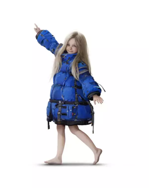 「セブンイレブンがカプコンの新作「プラグマタ」とコラボ！抽選で「ディアナ」の等身大アクリルパネルが当たる」の画像