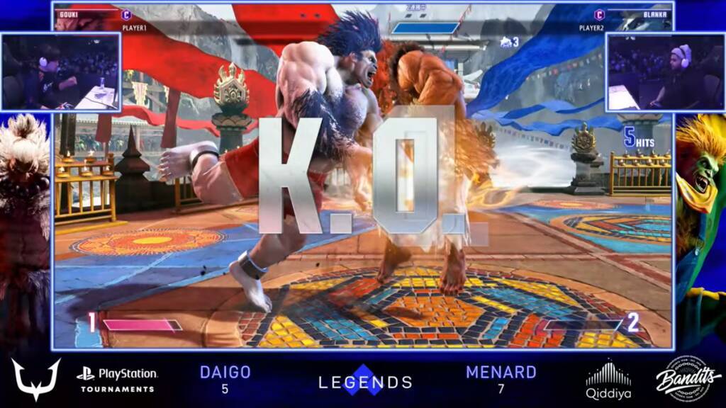 「Evo LEGENDS LIVE」でREJECTのウメハラ選手とEvo 2025王者MenaRD選手が直接対決！MenaRD選手が10-6で勝利！