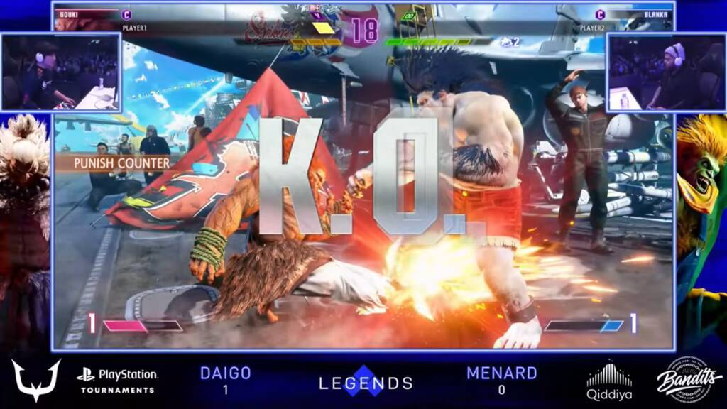 「Evo LEGENDS LIVE」でREJECTのウメハラ選手とEvo 2025王者MenaRD選手が直接対決！MenaRD選手が10-6で勝利！