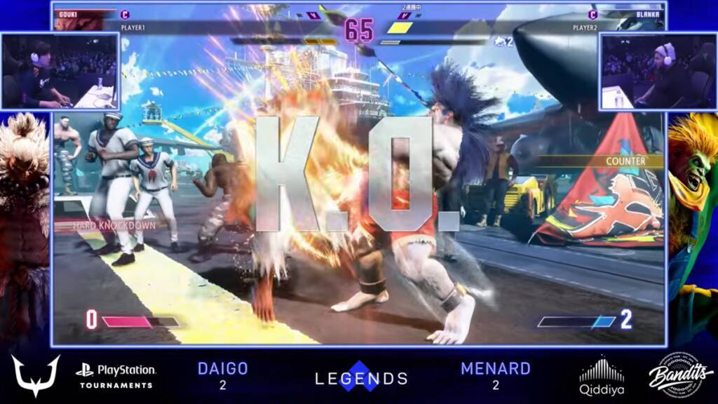 「Evo LEGENDS LIVE」でREJECTのウメハラ選手とEvo 2025王者MenaRD選手が直接対決！MenaRD選手が10-6で勝利！