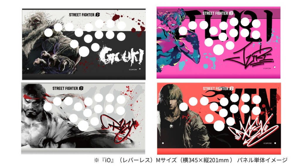 「GRAPHT」から「スト6」コラボの新作アイテムがEVO Japan 2026にあわせて多数登場！描き下ろしアートのアパレルやアケコンiOなど