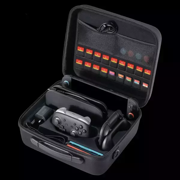 「Switch 2本体と周辺機器すべてを収納できる「ジャストフィットSW2守るッチ」が発売開始！専用設計でしっかりと保護」の画像