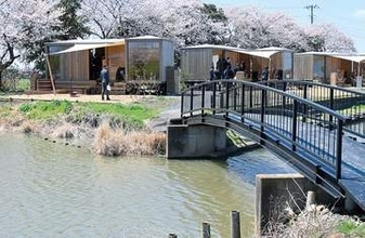 埼玉に新しいグランピング施設が開業　川島の鳥羽井沼　町民が釣りや投網を楽しむ場所だったが、近年は草が繁茂して立ち入り禁止に　町が事業提案を募集し、上尾の企業が運営