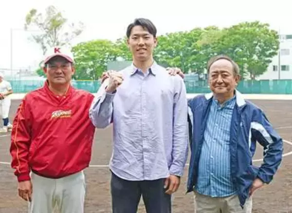 カブスとマイナー契約、三河吉平投手が母校・春日部共栄を訪問　「感謝してもしきれない」恩師への想い口に