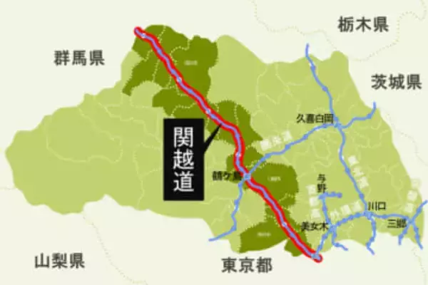 【速報】関越道で冬タイヤ規制　所沢IC―練馬IC間　埼玉に大雪注意報