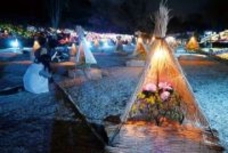 今年が初…「新春ぼたん展」でライトアップ　埼玉・東松山ぼたん園、3連休と週末に　通常は春に咲くボタン、特別な温度管理で冬に開花　真冬の夜に照らし出される大輪の花