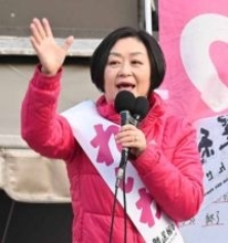 れいわ・櫛渕共同代表が埼玉入り　解散を非難「私たちにはもっと豊かになる道が」