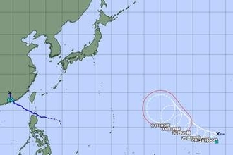 新たな台風発生へ　「非常に強い台風」に発達する可能性…中心気圧940ヘクトパスカル、最大瞬間風速は65メートルか