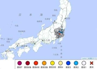 【速報】埼玉県で地震、最大震度2　東京都、神奈川県、千葉県など揺れる　茨城県南部が震源、最大震度3