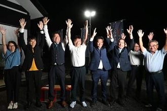 【速報】杉戸町長選・現職窪田氏が再選　新人3人を退け「次の4年間を必死に頑張りたい」