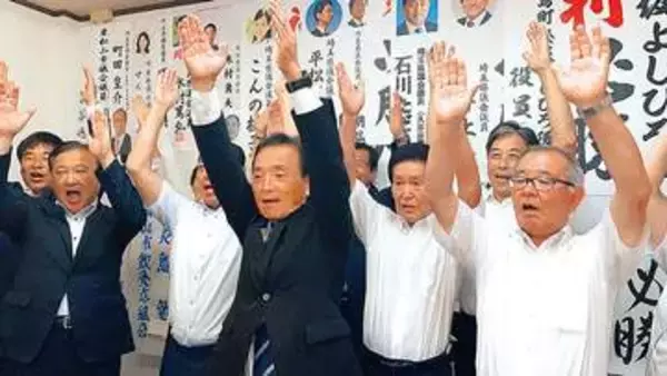 東松山市長に松坂氏　自民推薦ら2氏破る　中学校給食費の無償化、デマンドタクシー補助など強調