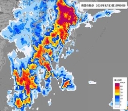 【速報】埼玉に線状降水帯“3時間”直前予測　レベル3氾濫警報は3市に　レベル4危険警報、広範囲で継続中　巨大な雨雲が埼玉接近か