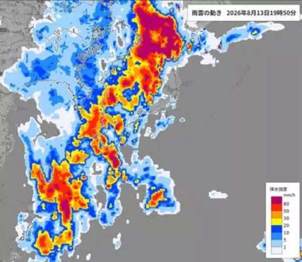 【速報】埼玉に線状降水帯“3時間”直前予測　レベル3氾濫警報は3市に　レベル4危険警報、広範囲で継続中　巨大な雨雲が埼玉接近か
