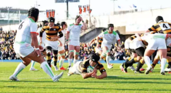 ＜高校ラグビー＞全国大会が開幕　初出場の慶応志木、初戦突破　昌平、13トライ奪う圧勝で2回戦へ進出