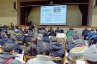 アリーナ整備で説明会　プロバスケBリーグの越谷　レイクタウン地域に6千人規模のアリーナ整備　2029年に供用開始目指す　地域住民からは交通渋滞、生活環境の変化を懸念する声も