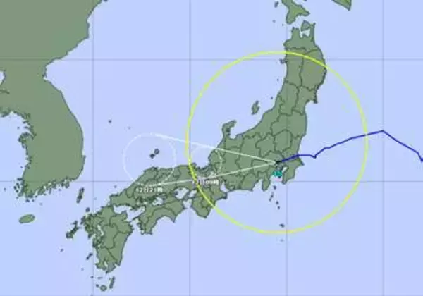 台風15号…埼玉を通過中か　最大瞬間風速は30メートル、都内へ　強雨を降らせる雨雲が移動中　東武線は運転見合わせ