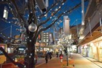 Xマスデコレーションに廃棄予定の素材を　環境に配慮した装飾、埼玉・入間市駅前に設置　20日はイベント、ミニコンサートやキッチンカーの出店も　25日まで